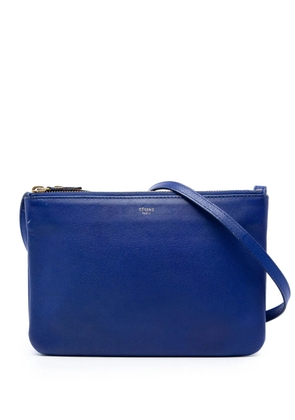 Celine Pre-Owned 2014 Small Lambskin Trio crossbody bag - Blue