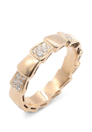 Bvlgari Pre-Owned 2010s Serpenti Viper diamond ring - Pink