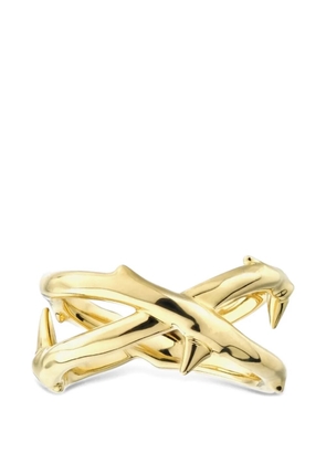 Shaun Leane Rose Thorn wide-band ring - Gold