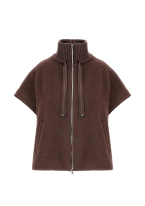 Herno short-sleeved jacket - Brown