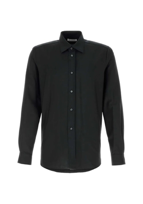 Jil Sander long-sleeve button-up shirt - Black