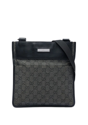 Gucci Pre-Owned 2000-2015 GG Denim crossbody bag - Grey
