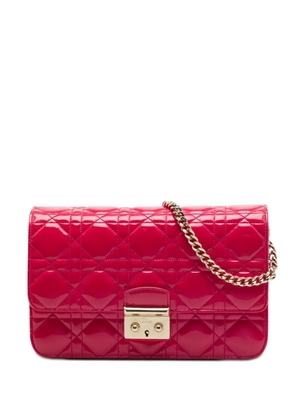 Christian Dior Pre-Owned 2014 Patent Cannage Miss Dior Promenade crossbody bag - Pink