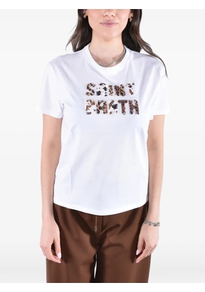 MC2 Saint Barth Emilie animal-print T-shirt - White