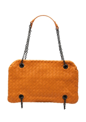 Bottega Veneta Pre-Owned 2012-2026 Nappa Intrecciato Duo shoulder bag - Orange