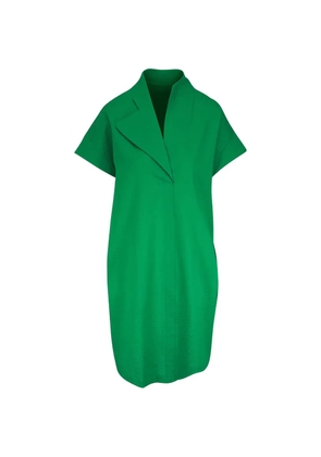 Zero + Maria Cornejo Adi twill midi dress - Green
