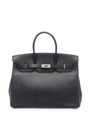 Hermès Pre-Owned 2007 Birkin 35 leather tote bag - Black
