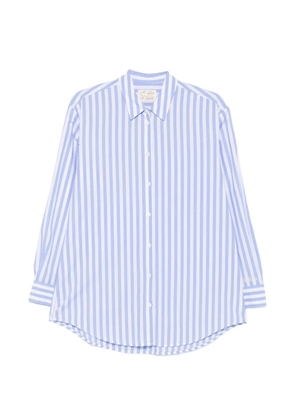 MC2 Saint Barth striped-pattern shirt - Blue