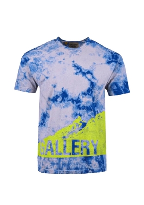 GALLERY DEPT. tie-dye logo-print T-shirt - Blue