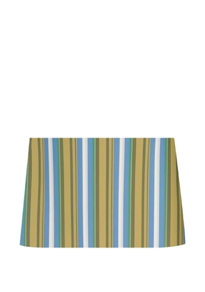 The Frankie Shop striped mini skirt - Green
