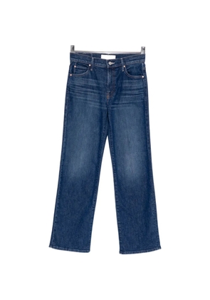MOTHER faded-effect whiskered jeans - Blue