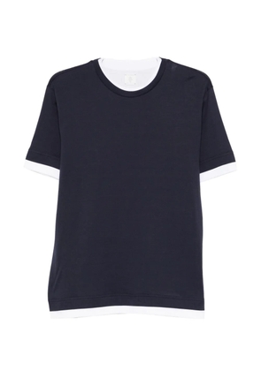 Eleventy round neck T-shirt - Blue