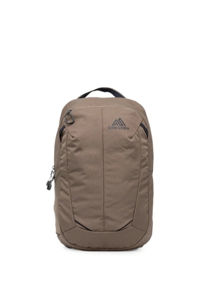 GREGORY Retna zip-detail backpack - Neutrals