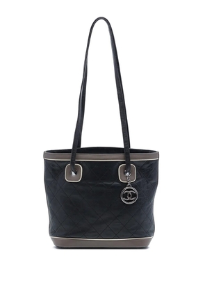 CHANEL Pre-Owned 2006-2008 CC Quilted Lambskin Country Club tote bag - Black
