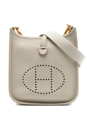 Hermès Pre-Owned 2022 Clemence Evelyne I TPM 16 crossbody bag - Grey