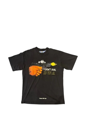 Better with Age graphic-print T-shirt - Black