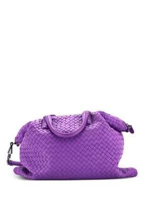 Bottega Veneta Pre-Owned Convertible Intrecciato Nappa Medium satchel - Purple