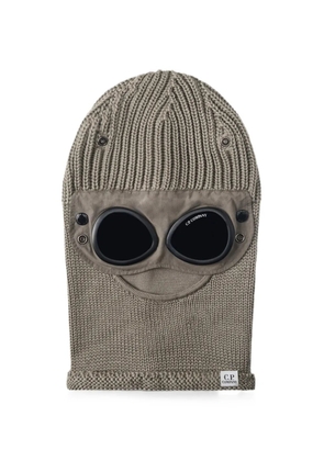 C.P. Company Goggle-detail balaclava - Green