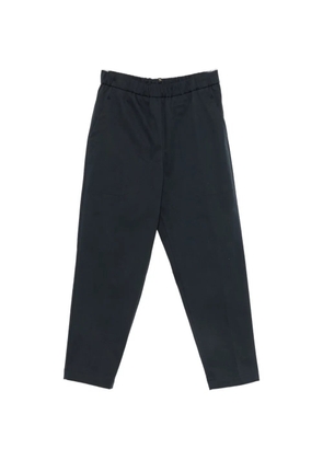 Fabiana Filippi elasticated-waist straight-leg trousers - Blue