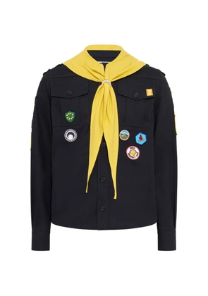 Marine Serre scout workwear shirt - Black