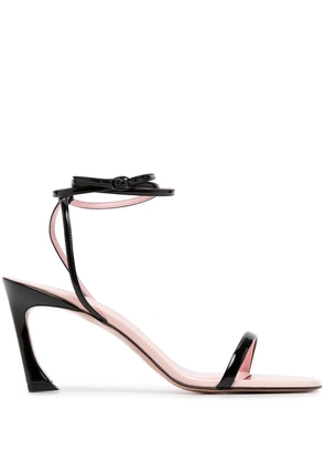 Pīferi Fade 70mm patent sandals - Black