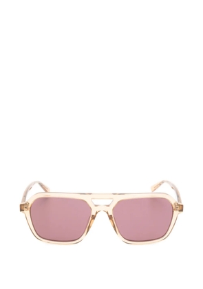 Saint Laurent Eyewear pilot-frame sunglasses - Neutrals