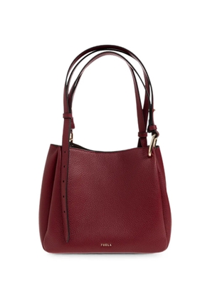 Furla grained leather shoulder bag - Red