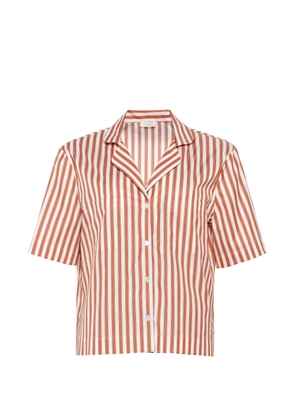 ERES Régent striped shirt - Orange