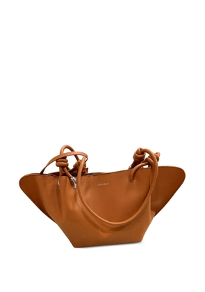 Coccinelle knotted-handle tote bag - Brown