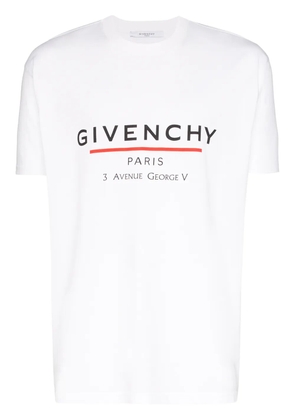 Givenchy logo print T-shirt - White