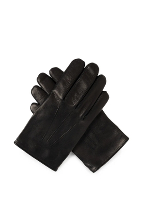 TOM FORD stitched-detail leather gloves - Black