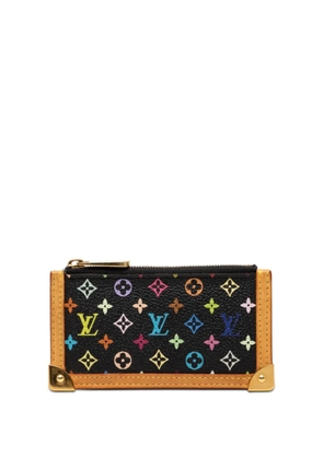 Louis Vuitton Pre-Owned 2006 Takashi Murakami Monogram Multicolore Pochette Cles coin pouch - Black
