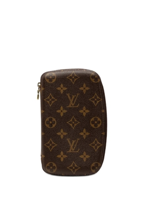 Louis Vuitton Pre-Owned 2001 Monogram Geode Organizer Zippy Wallet long wallets - Brown