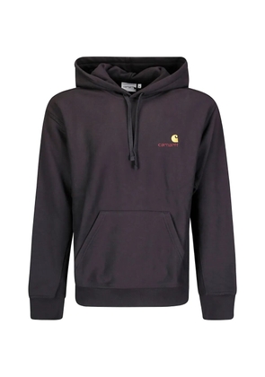 Carhartt WIP drawstring kangaroo pocket hoodie - Black