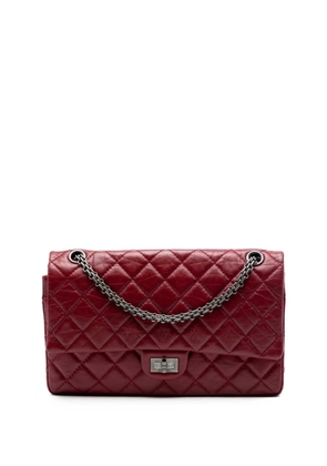 CHANEL Pre-Owned 2011 Quilted Aged Calfskin Reissue 2.55 Double Flap 226 shoulder bag - Red
