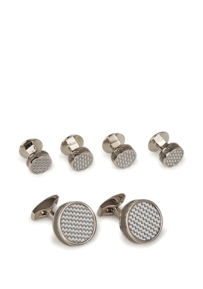 Tateossian Disc cufflinks - Silver