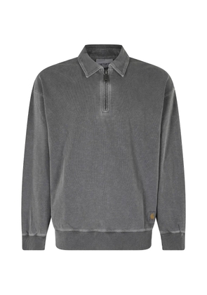Carhartt WIP Harper half-zip polo shirt - Black