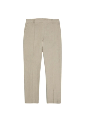 Sunspel pressed-crease trousers - Neutrals