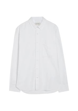 Officine Generale button-down collar chest-pocket shirt - White