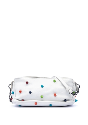 Bottega Veneta Pre-Owned 2008 Grained Calfskin Toggle crossbody bag - White