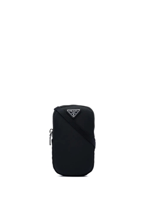 Prada Pre-Owned 2000-2013 Tessuto Phone Holder crossbody bag - Black