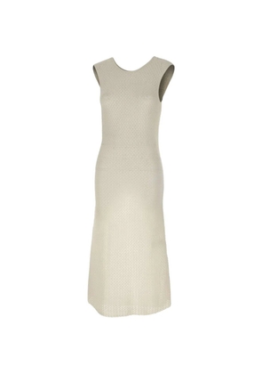 The Garment Tanzania Back openwork-knit dress - Neutrals