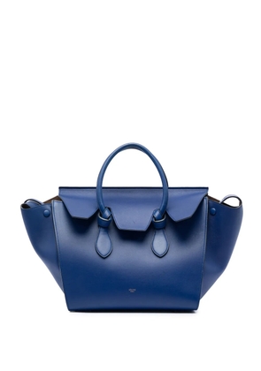 Celine Pre-Owned 2014 Medium Smooth Calfskin Tie Knot tote bag - Blue
