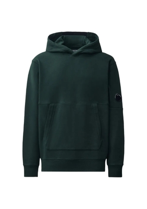 C.P. Company Lens-detail cotton hoodie - Green