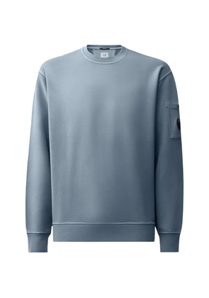 C.P. Company Lens-detail cotton sweatshirt - Blue
