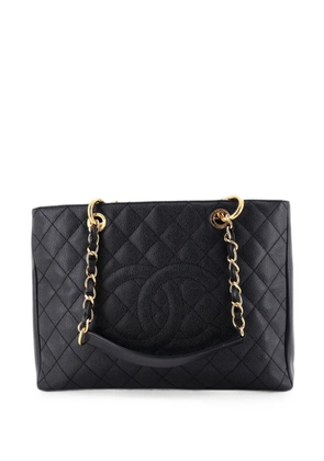 CHANEL Pre-Owned Grand Shopping Quilted Caviar tote bag - Black