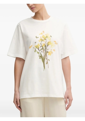 Stine Goya floral-print T-shirt - Neutrals