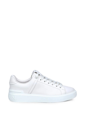 Balmain B-Court leather sneakers - Neutrals