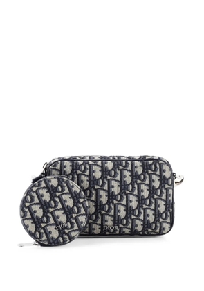 Christian Dior Pre-Owned Kids Multifunctional Oblique Jacquard Small crossbody bag - Blue