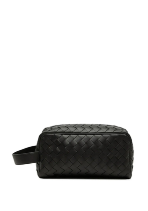 Bottega Veneta Pre-Owned 2012-2026 Nappa Intrecciato Travel Pouch clutch bag - Black